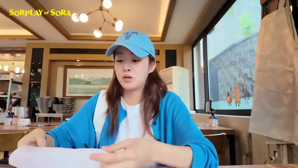 Kang Sora takes a break from parenting today! Precious free time thanks to 'Mom's Chance'!!! — YouTube: SORPLAY of SORA