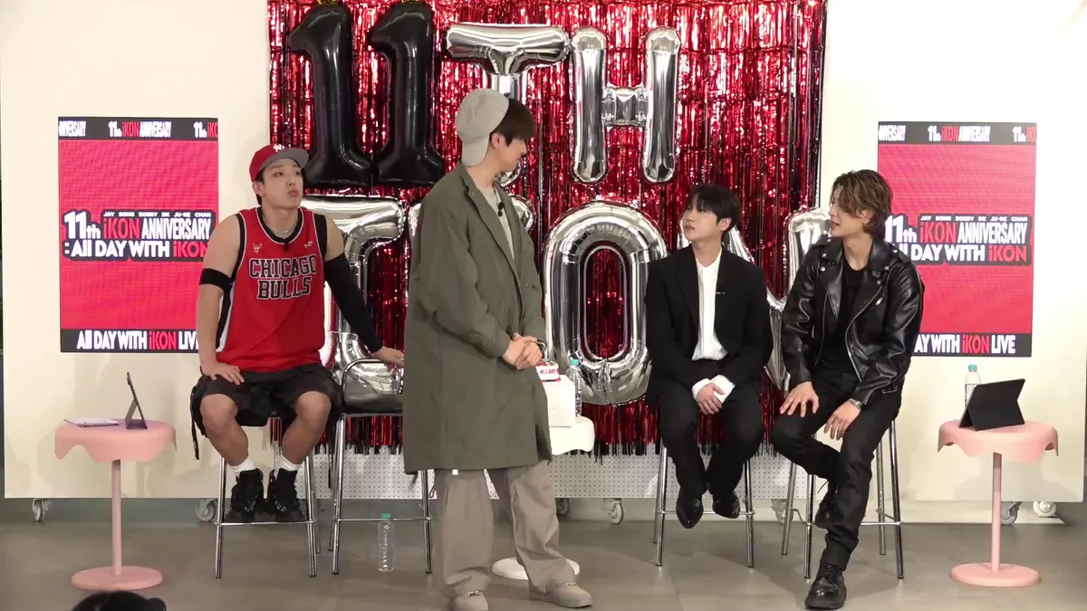 iKON celebra su 11TH ANNIVERSARY con el evento ALL DAY WITH iKON LIVE en YouTube