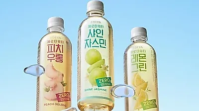 Ediya Coffee ra mắt 3 loại Zero Tea Water không chất tạo ngọt