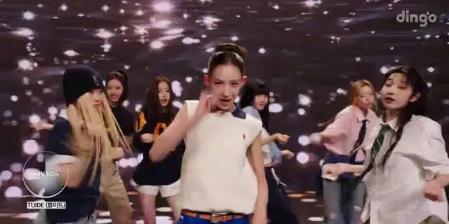 TUIDE cautiva con su coreografía grupal en el video de 100 segundos de Dingo Music