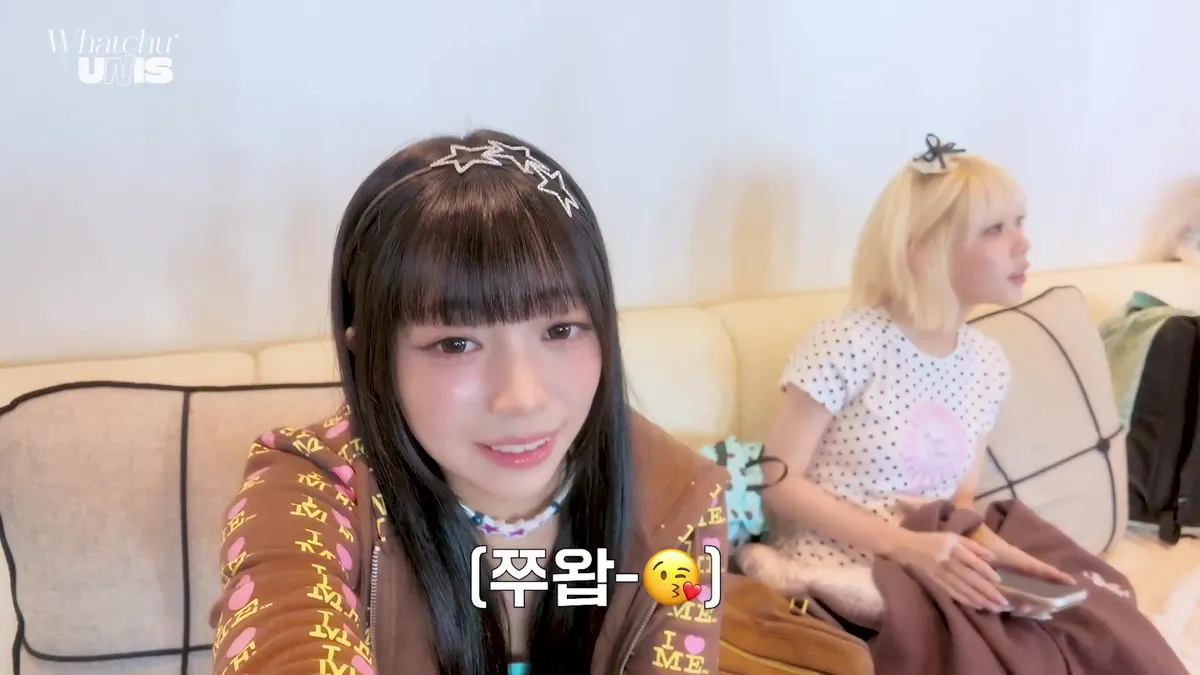 Whatchunis | EP.78 Detrás de cámaras del Performance Video de 'Haneul Ttang Byeol Ttang' — YouTube: UNIS