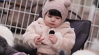 Haru masters standing alone for 30 seconds on 'The Return of Superman'