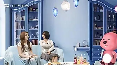 Zanmang Luffy performs 'Genie Magic' duet with FIFTY FIFTY's Keena and Chanyel