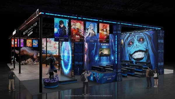 TGS 2026 Booth Bird's-eye View / Data=Netmarble Japan