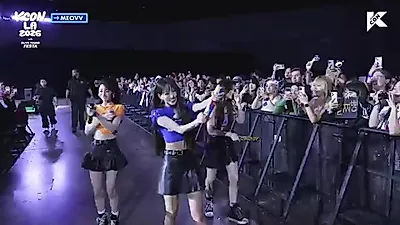 MEOVV ignites KCON LA 2026 with intense 'HANDS UP' performance