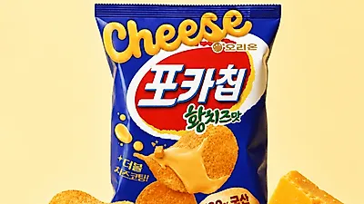 Orion launches Poca Chip Hwang cheese flavor