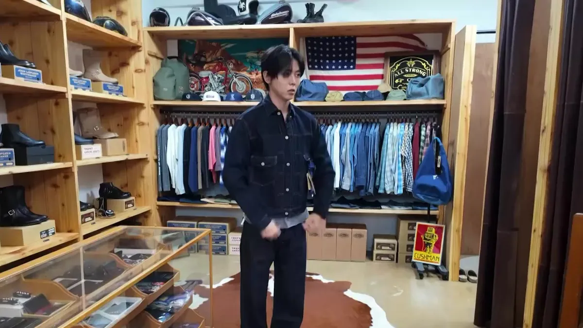 Woo Jae Joo prueba 21 prendas de estilo Amekaji por ti | Vlog, Semi Basement, Joss Garage — YouTube