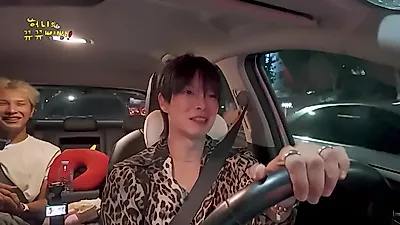 VERIVERY's Lee Dongheon drives 'Poop Taxi' for members' summer commute