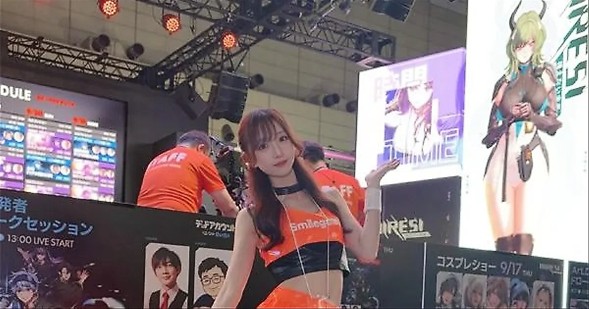 Nana deslumbra en la TGS 2026 como modelo de Mirai-shi