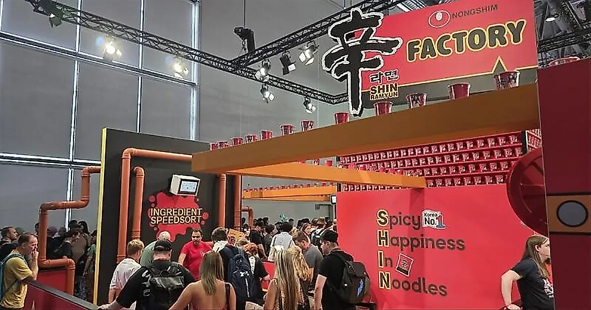Nongshim tham gia Gamescom 2026, đưa Shin Ramyun đến với game thủ toàn cầu