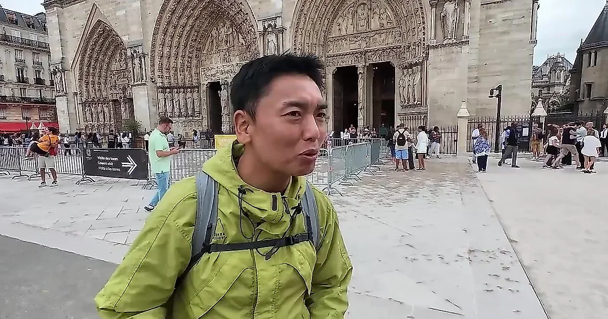 El viaje de Kwak Beom a París alcanza el millón de vistas en solo 1.3 días