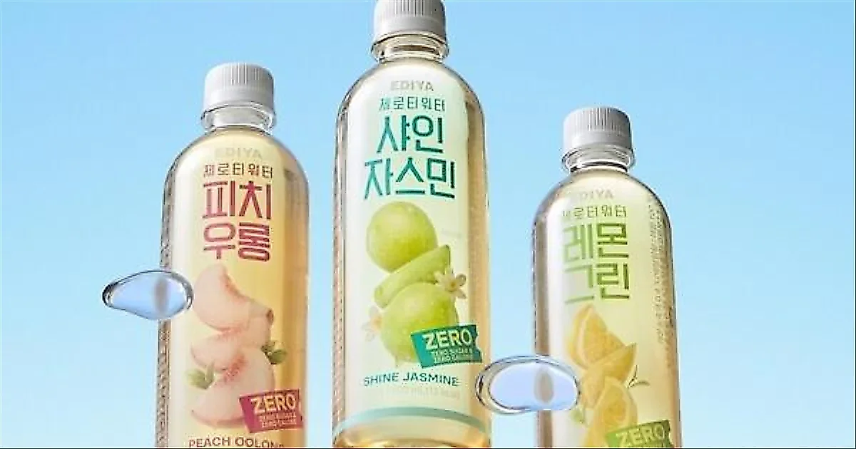 Ediya Coffee lanza su línea Zero Tea Water sin edulcorantes