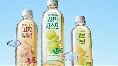Ediya Coffee launches sweetener-free 'Zero Tea Water' lineup