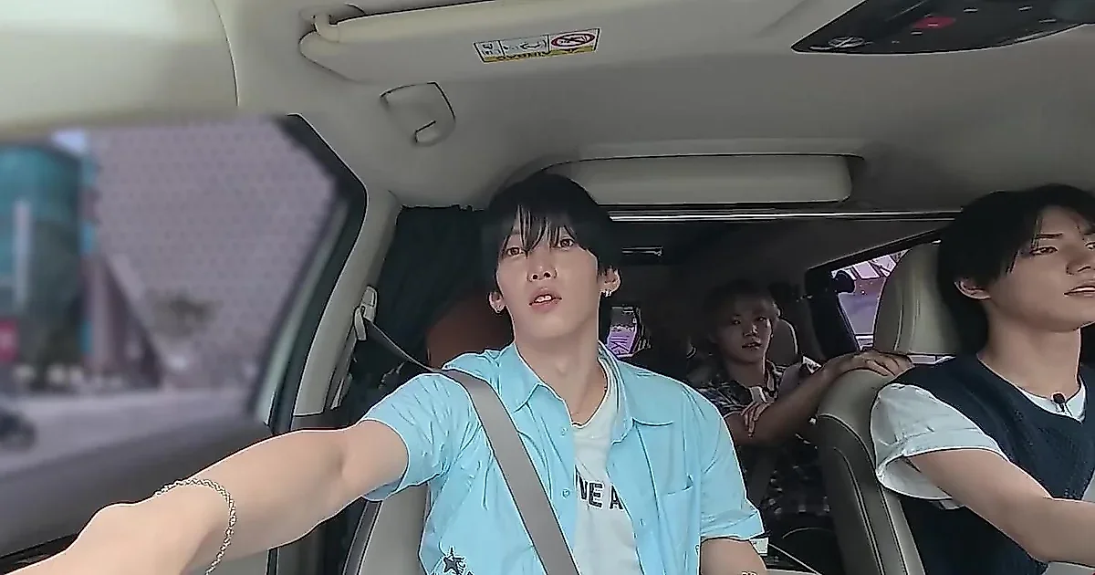 Seungmu cùng AMPERS&ONE trải nghiệm buổi tập lái xe đầy kịch tính