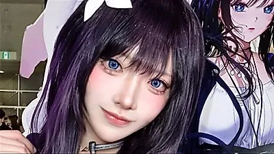 Model Yukimura poses as mysterious 'Ende' at TGS 2026