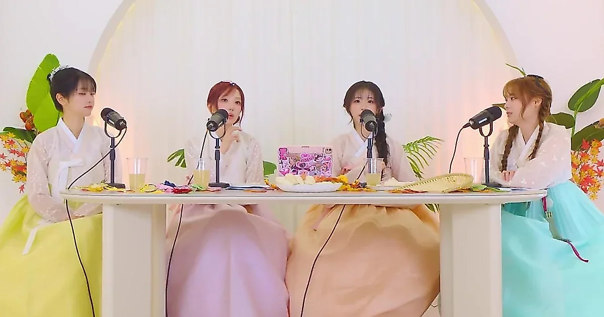 QWER comparte anécdotas de Chuseok en un divertido podcast