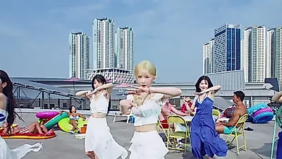 fromis_9 delivers refreshing vitamin energy to beat the heat