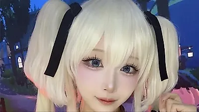Model Nemu embodies Mabinogi Mobile's Nao at TGS 2026