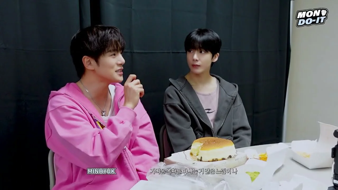 몬스타엑스, 오사카 디저트 투어…파블로 치즈케이크부터 카스테라까지
