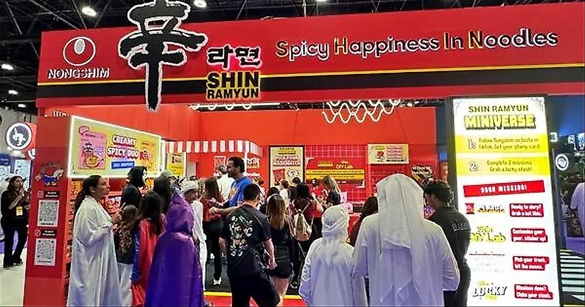 Nongshim promotes Shin Ramyun at UAE Comic Con