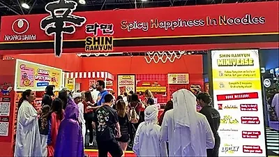 Nongshim promotes Shin Ramyun at UAE Comic Con