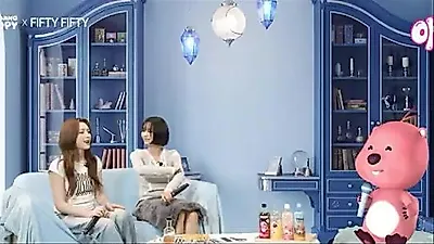 Zanmang Luffy performs 'Genie Magic' duet with FIFTY FIFTY's Keena and Chanyel