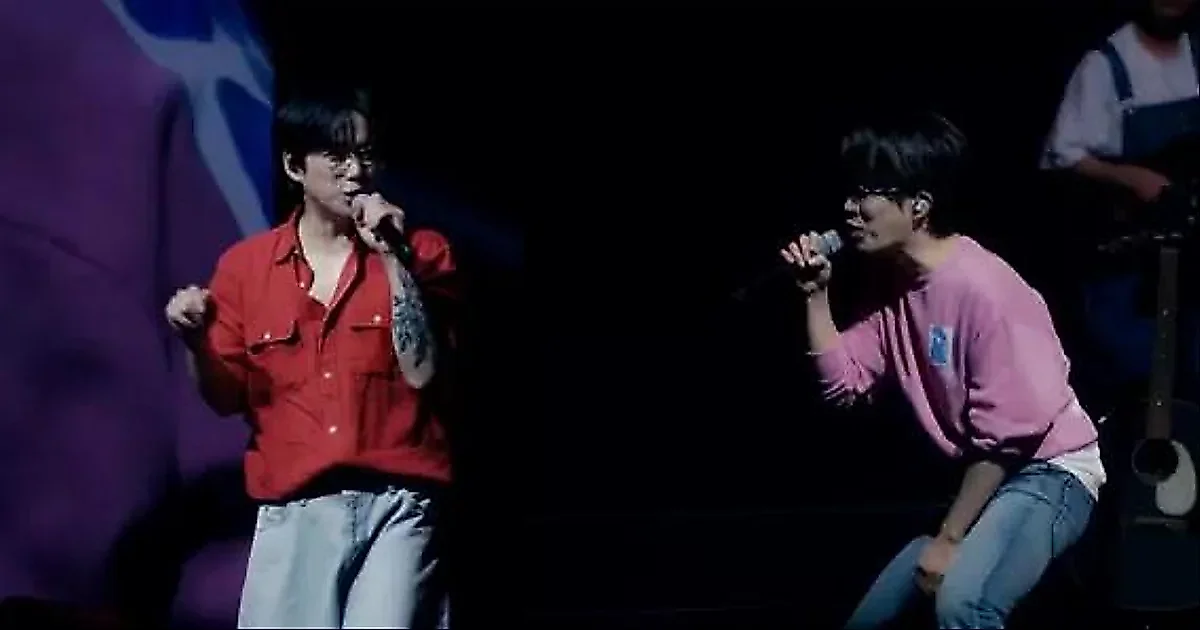 Kwon Jeong yeol y Soran presentan su especial en vivo 'Inseparable'