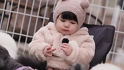 Haru masters standing alone for 30 seconds on 'The Return of Superman'