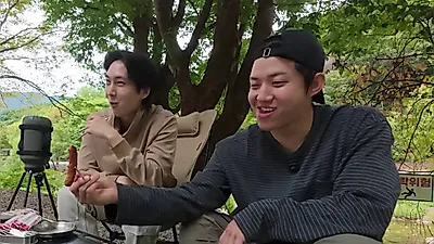 Camping de celebridades nacidas en el 95: una conexión de hace 8 años con SHINWON de PENTAGON