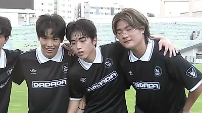 Umbro shoot held at Seongnam FC stadium, "Confessing the difficulty of balancing dieting with recording"
