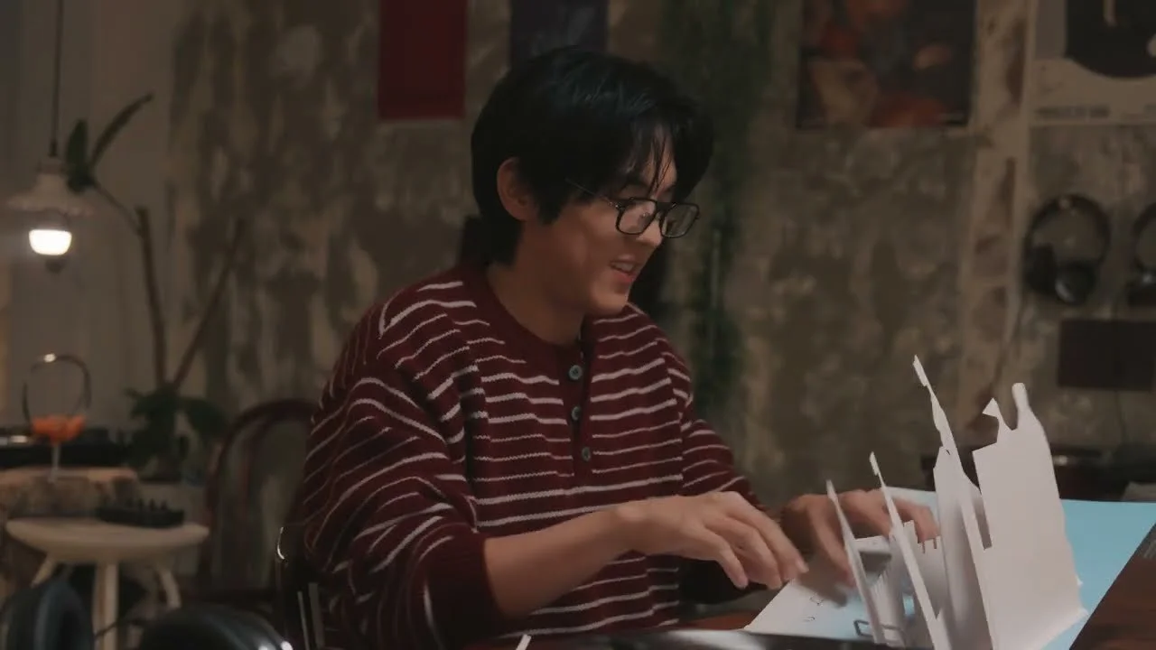 Isaac Hong conveys musical narrative through LP playlist... tracks from 'Castle In The Air'