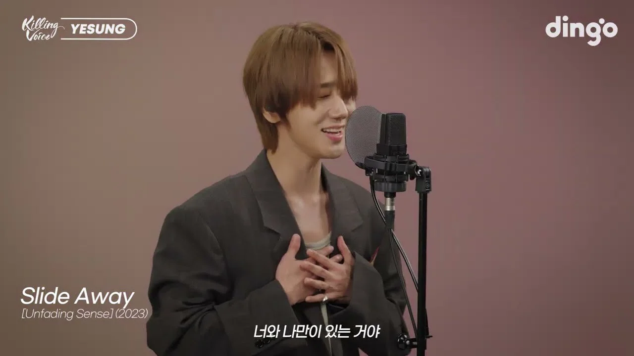 YESUNG appears on dingo music Killing Voice for 10th solo anniversary... Medley of hits including 'It Has to Be You'
