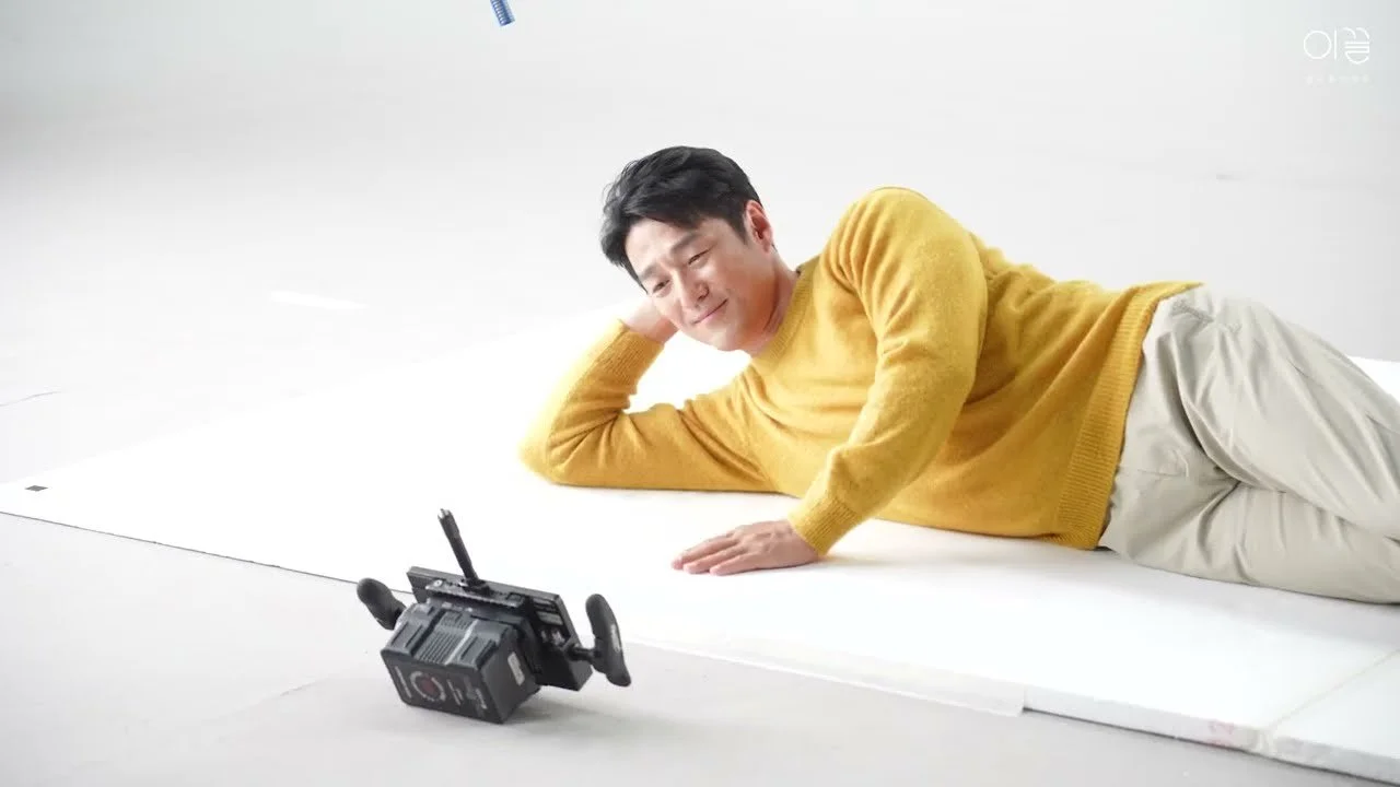 Ji Jin-hee at the filming site of Kiturami advertisement adding AI to 60 years of technology