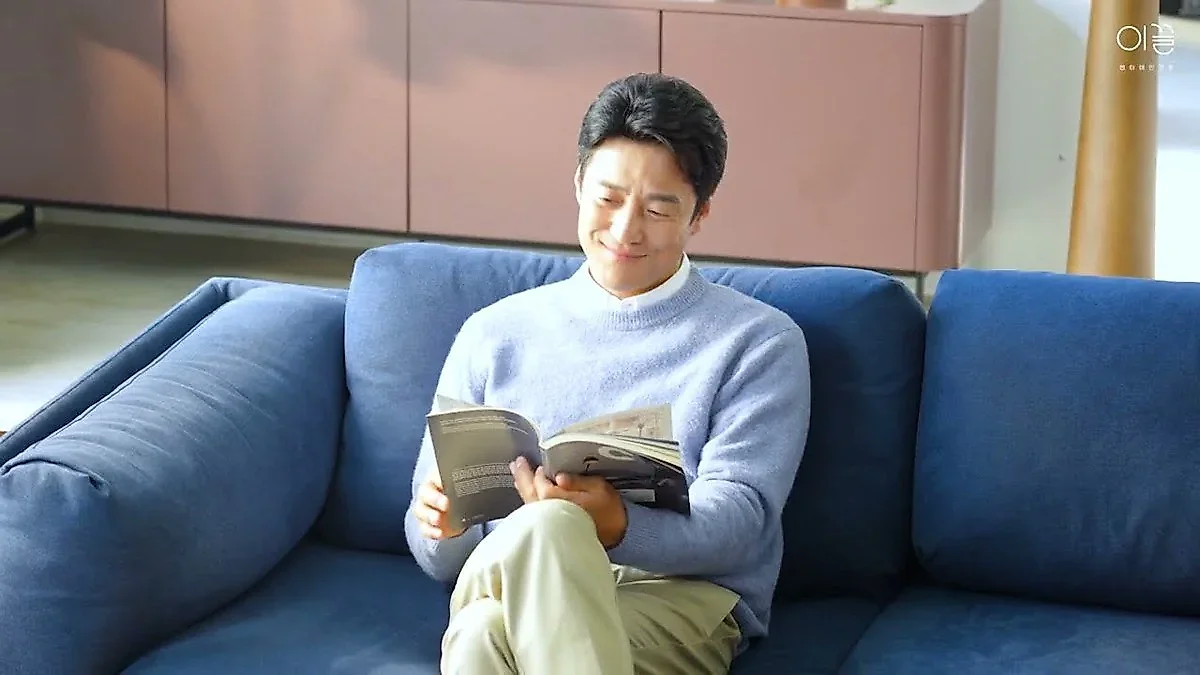 池珍熙，在结合60年技术与AI的Kiturami广告拍摄现场