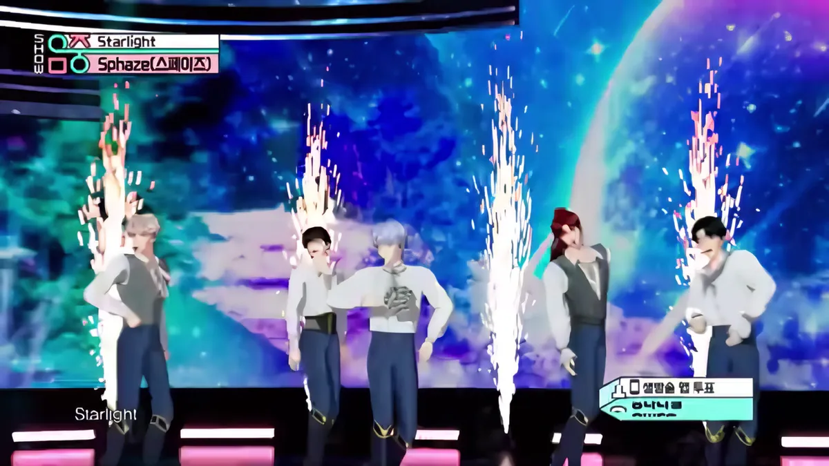 Spaze's Do Min-seong brings webtoon sub-lead concept to life during 'Show! Music Core' debut