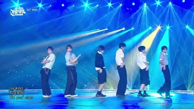 NCT WISH performs 'BOY MEETS GIRL' at SBS Gayo Daejeon Summer