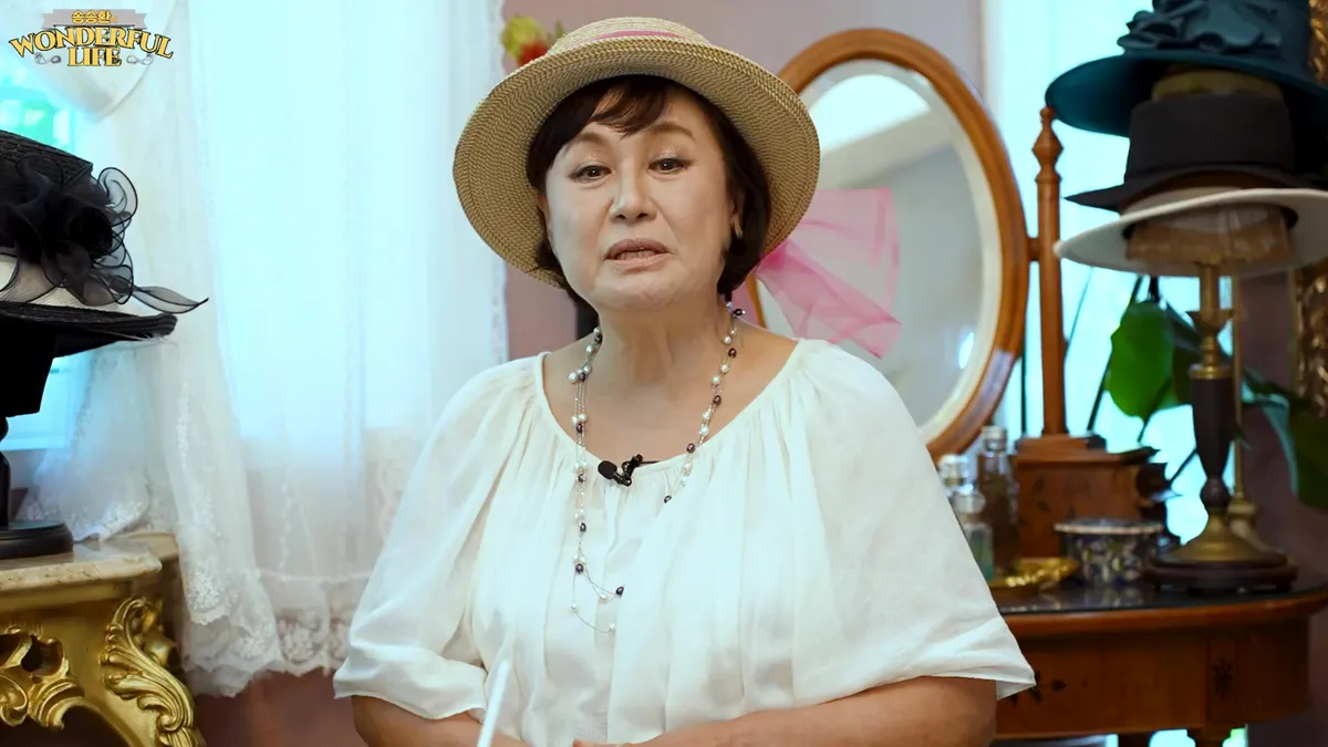 Park Won Sook offers comfort to those facing hardships