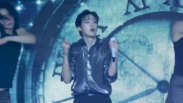 ASTRO's Sanha performs 'If We' with dancers during fan concert