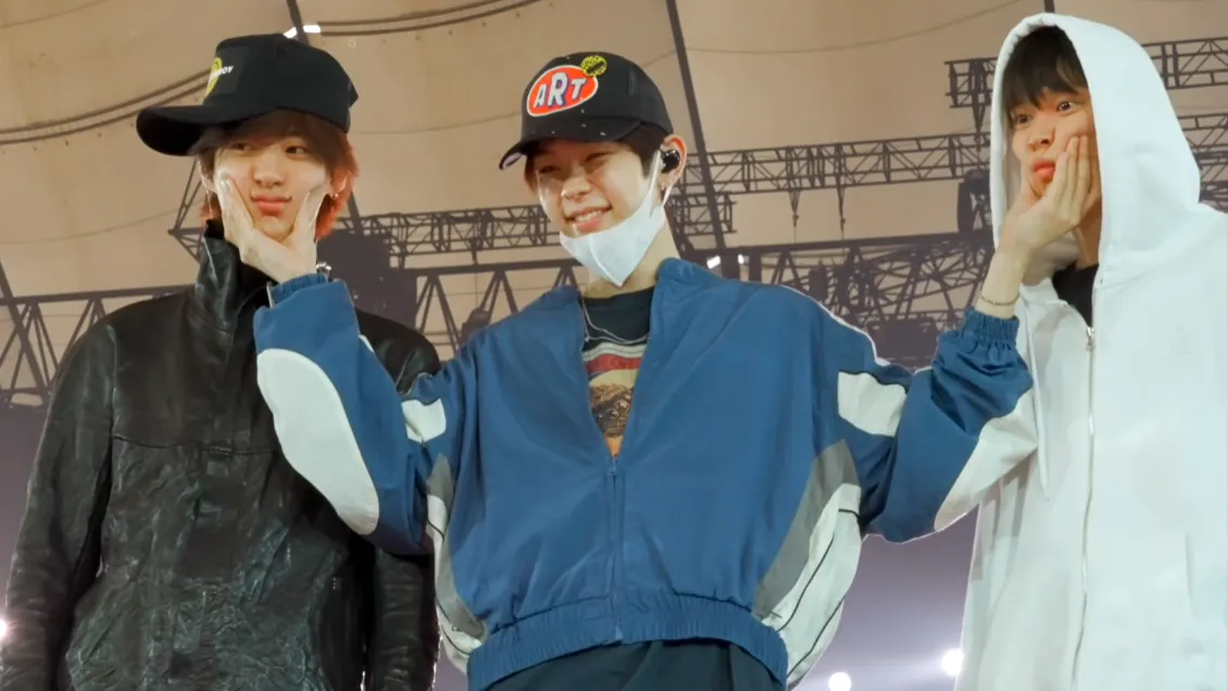 RIIZE Members Spotted Striking Poses in 2026 SBS Gayo Daejeon Summer Behind-the-Scenes Video