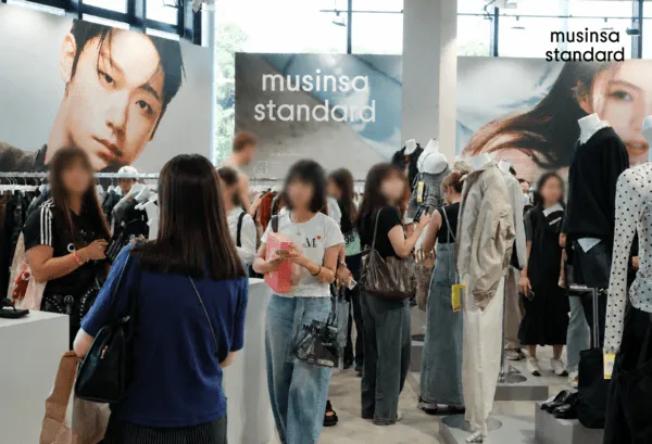 Interior view of Musinsa Station in Harajuku. (Photo provided by Musinsa)