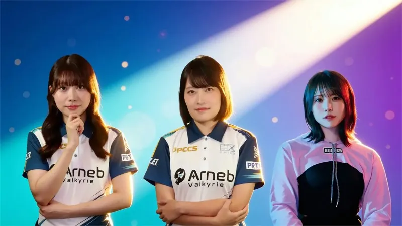 Pro eSports players tpz and Syado of Alnev Valkyrie join Capcom Creators JP streamer Kaguya Hito