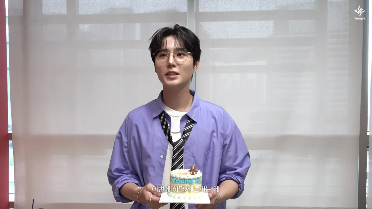 Young K「Shut The Door」音楽番組ビハインド — YouTube:DAY6