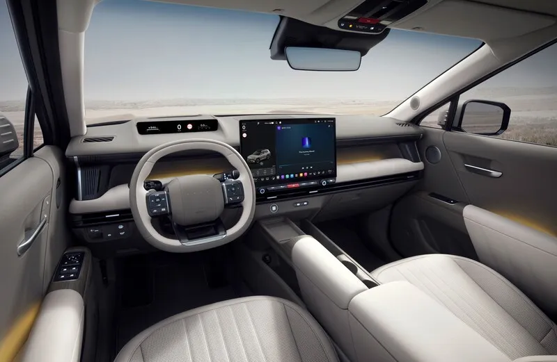 Interior images of the newly unveiled 5th generation Hyundai Tucson (Photo provided by Hyundai Motor Company)