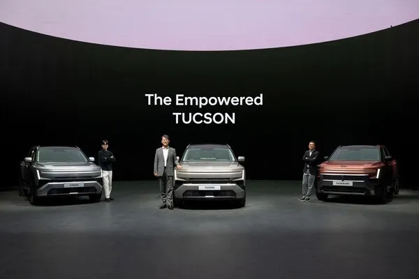 Newly Unveiled Images of the 5th Generation Hyundai Tucson (Photo provided by Hyundai Motor Company)