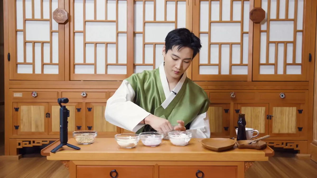 JAY B, "Just buy the Songpyeon"... Making Songpyeon between dough failure and self-reflection